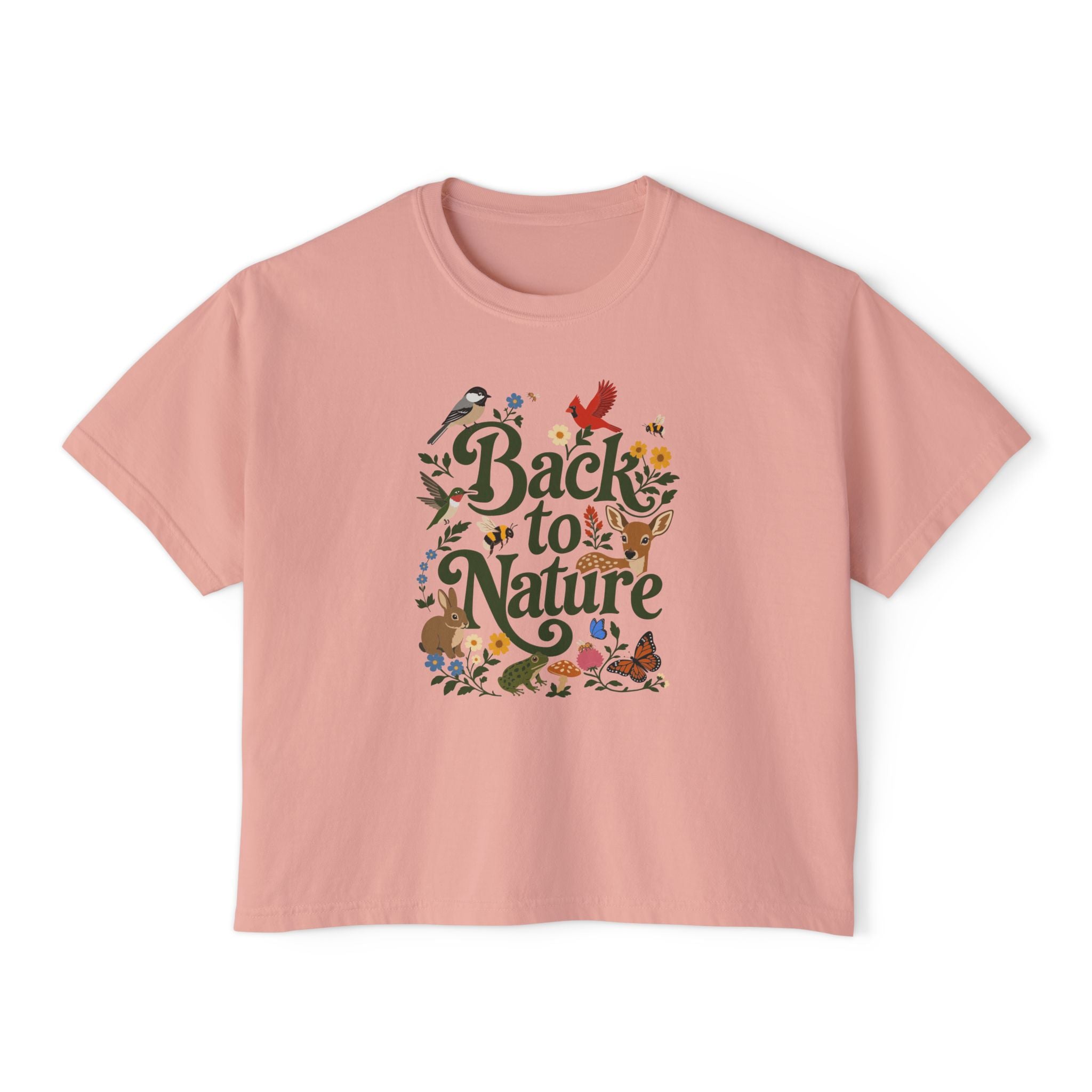 Back to Nature Wild Outdoors Boxy Tee