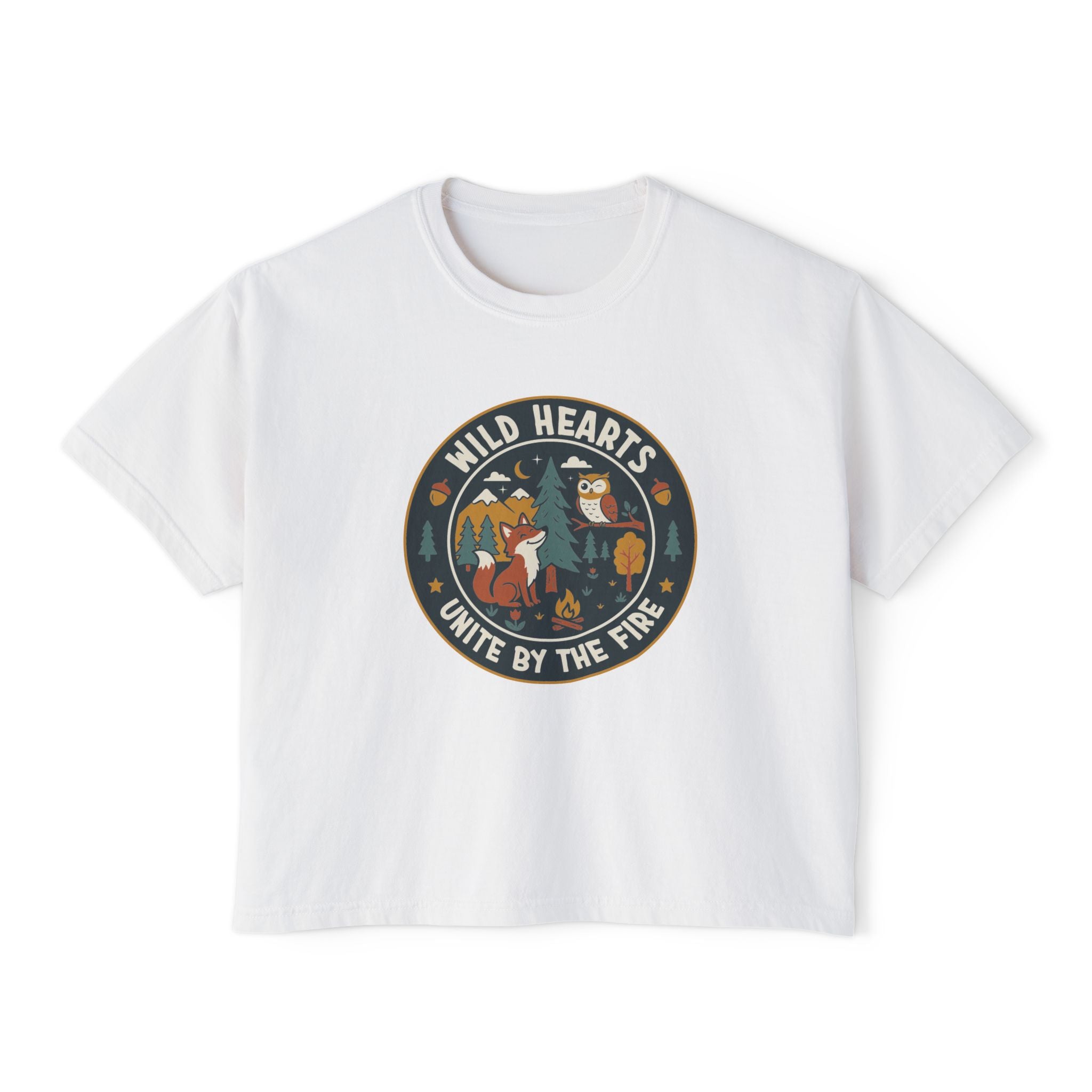 Wild Heart Campfire Boxy Tshirt