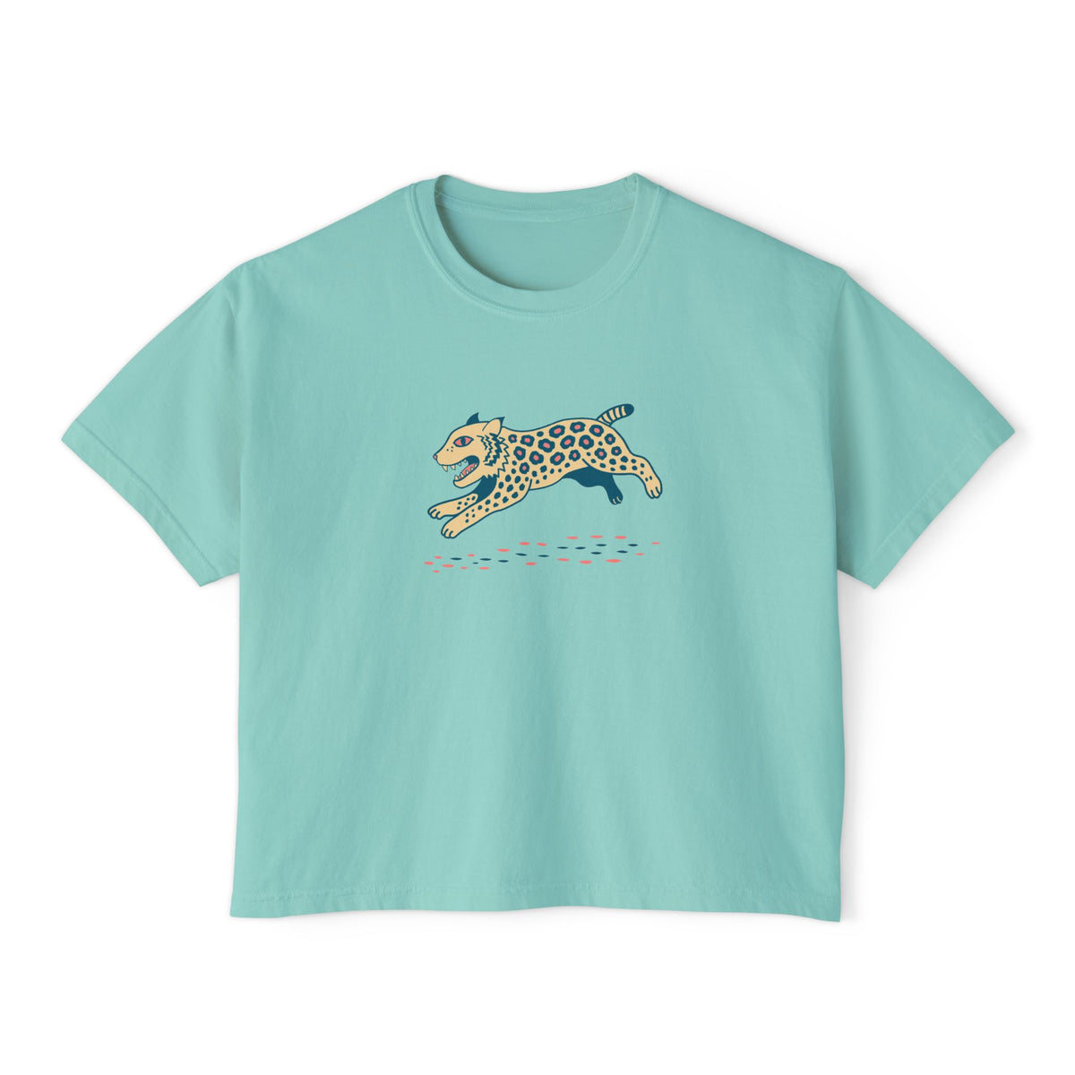 Boho Bobcat Boxy Tee