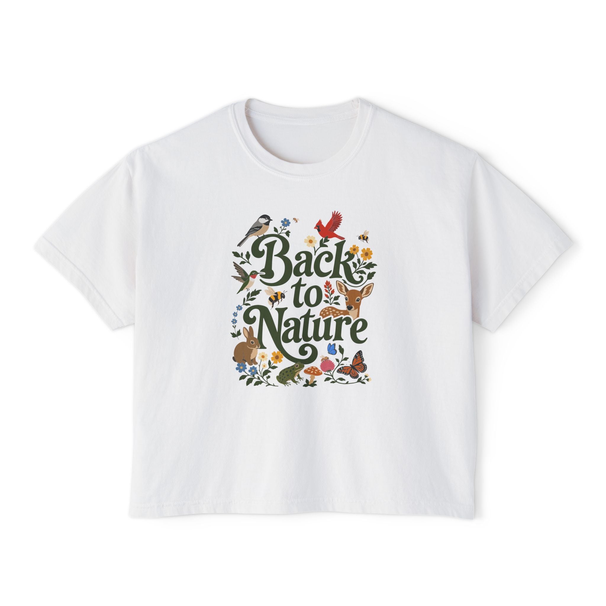 Back to Nature Wild Outdoors Boxy Tee
