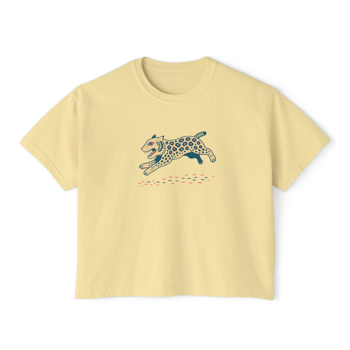 Boho Bobcat Boxy Tee