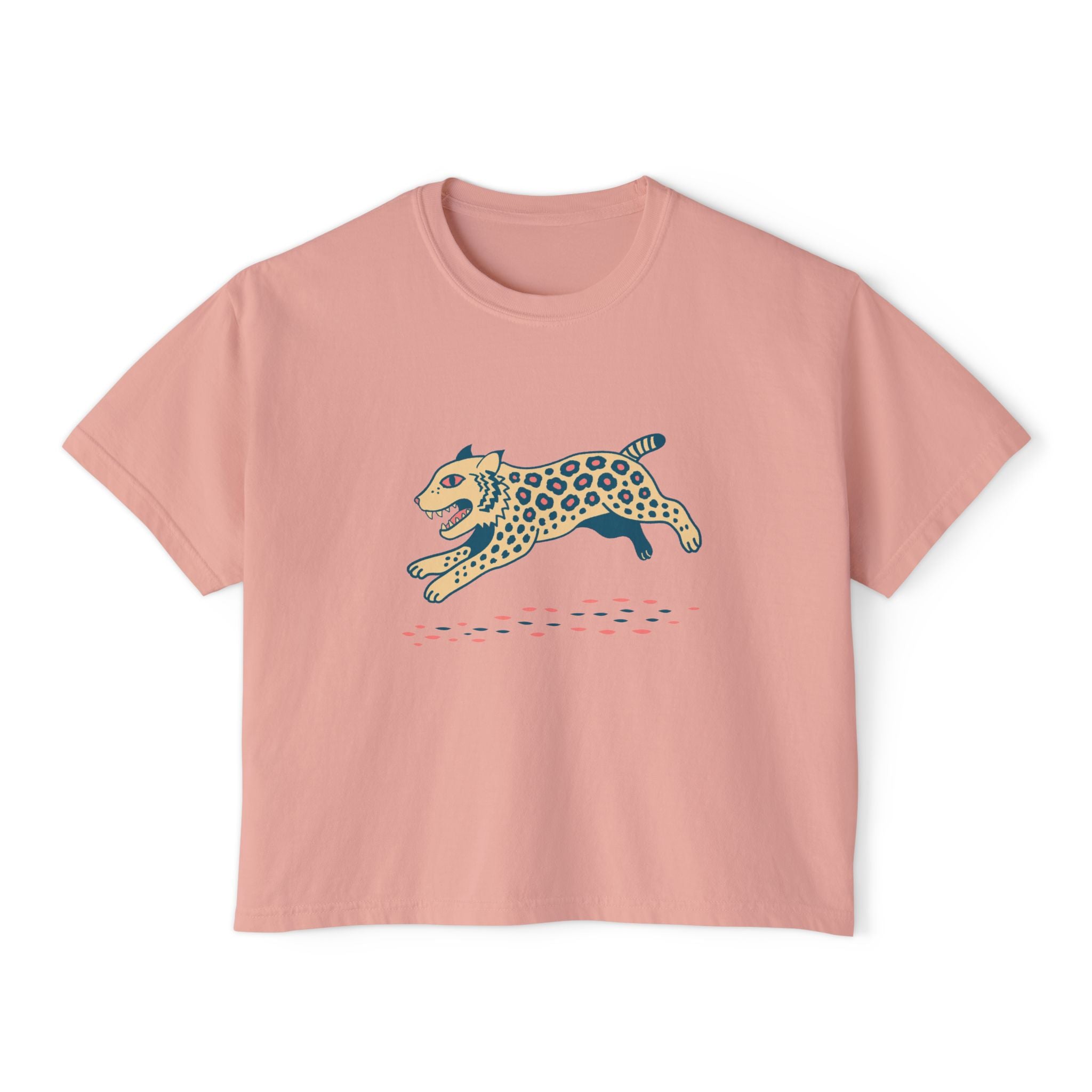 Boho Bobcat Boxy T-Shirt