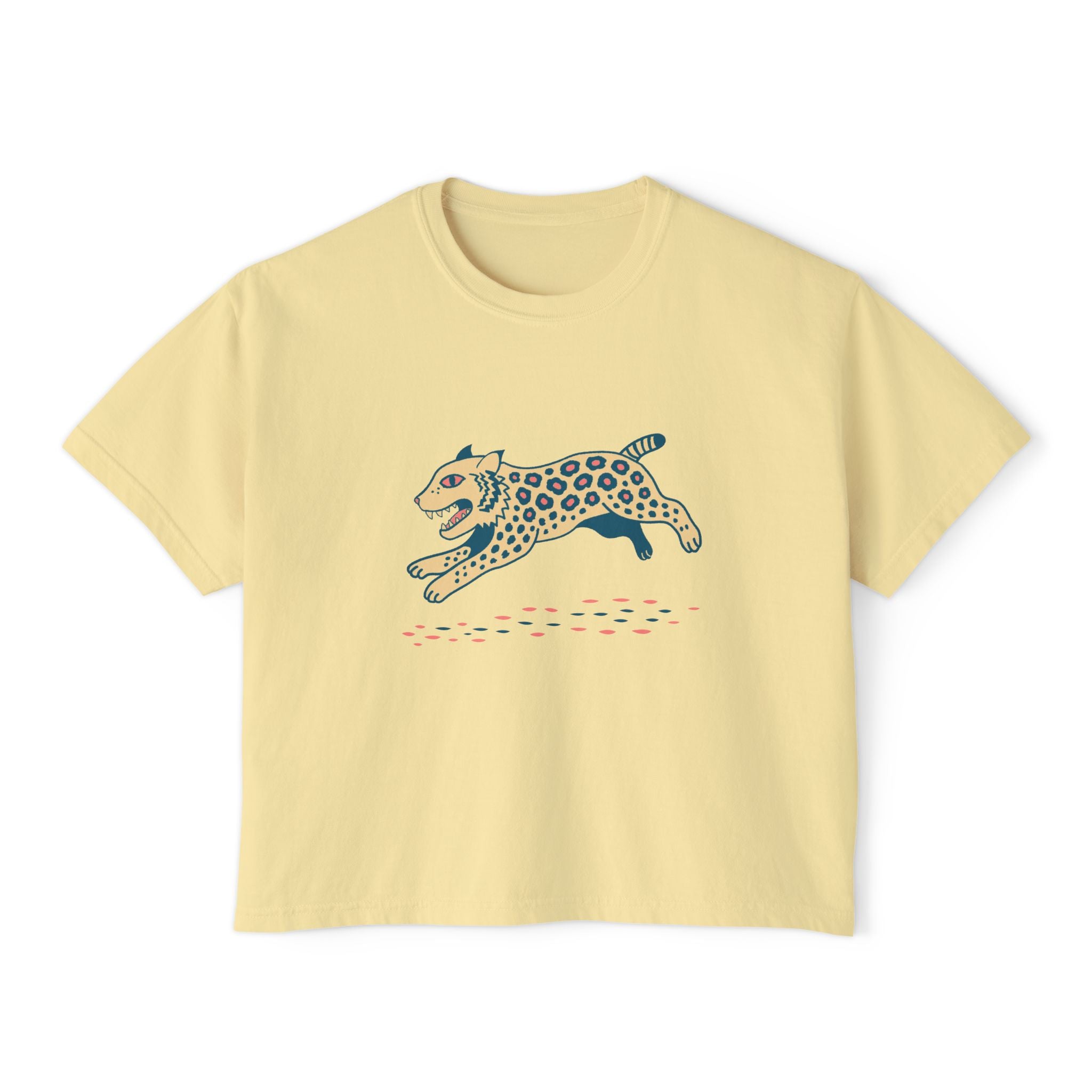 Boho Bobcat Boxy T-Shirt