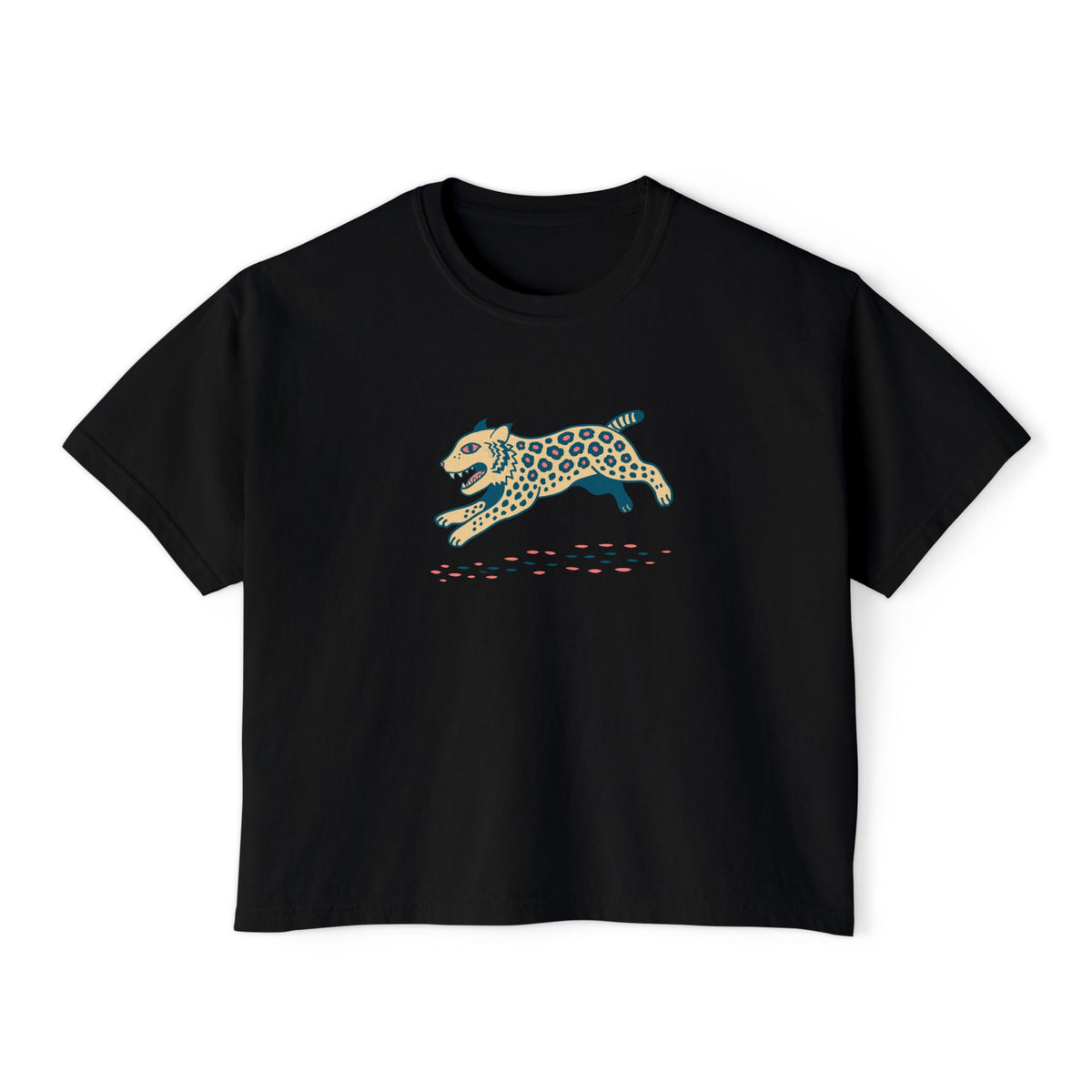 Boho Bobcat Boxy Tee