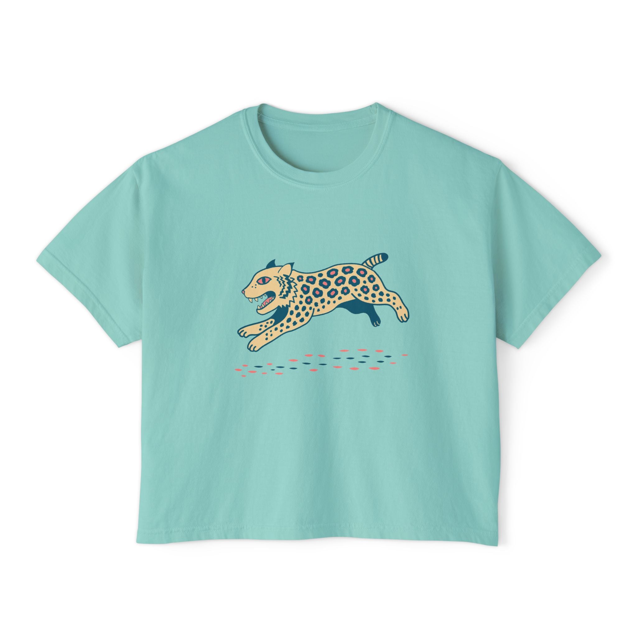 Boho Bobcat Boxy T-Shirt