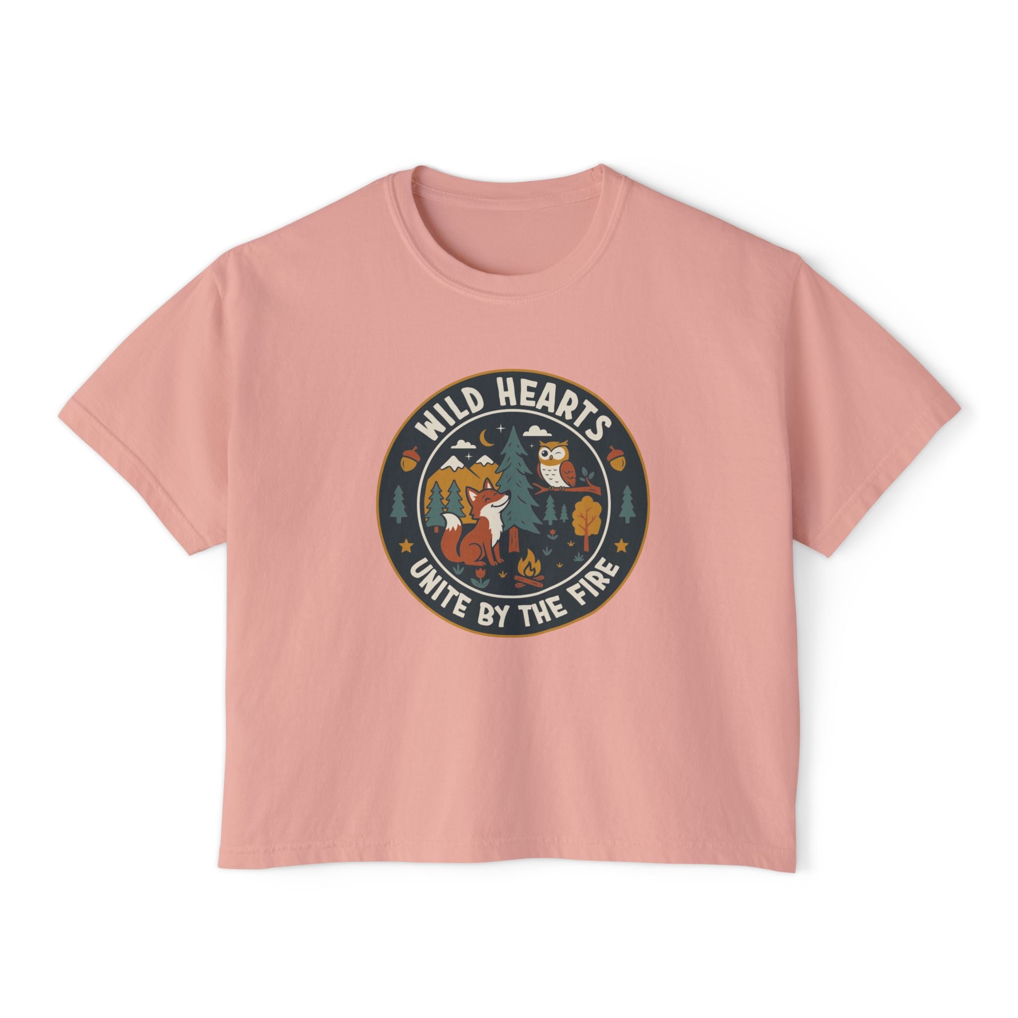 Wild Heart Campfire Boxy Tshirt