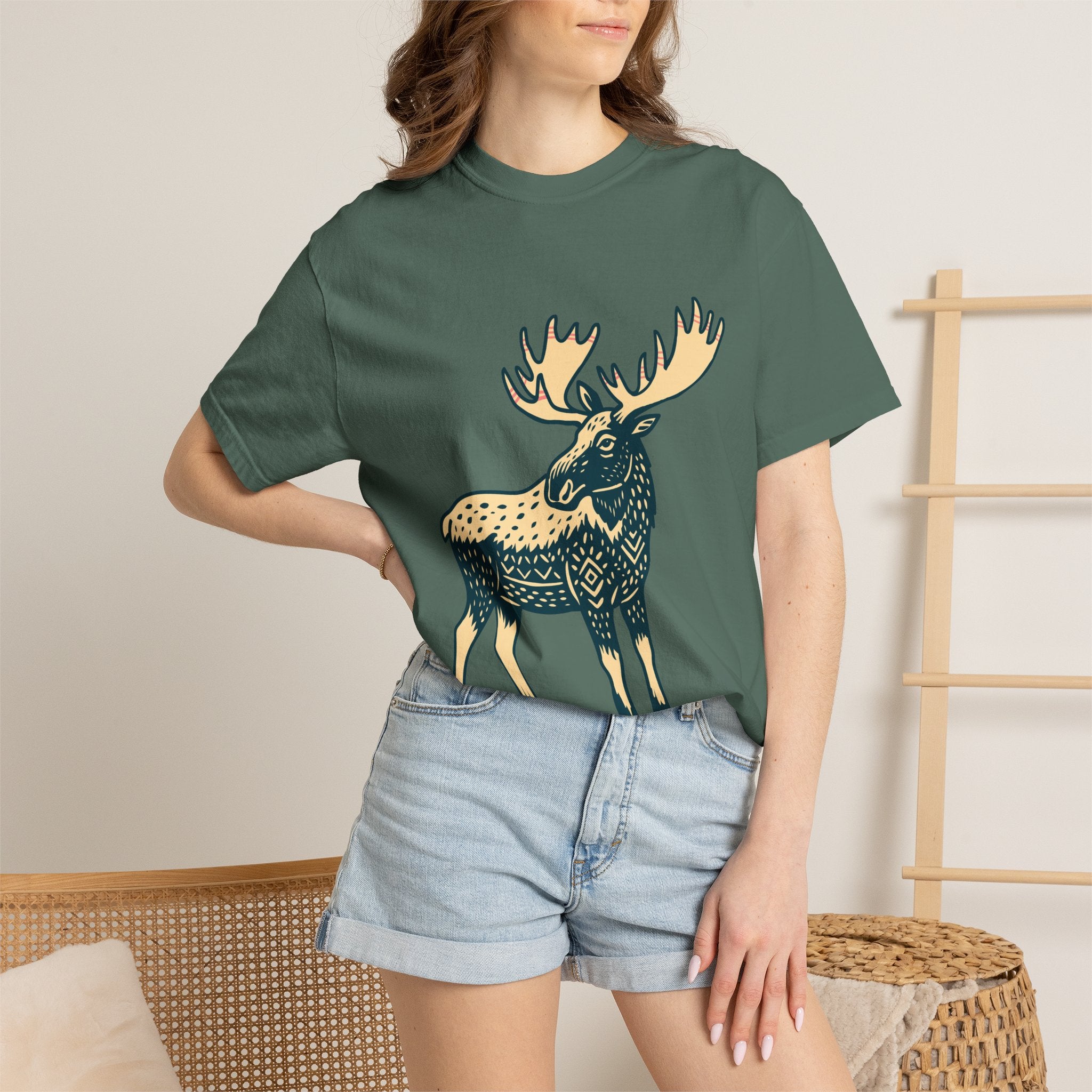 Boho Moose T-Shirt