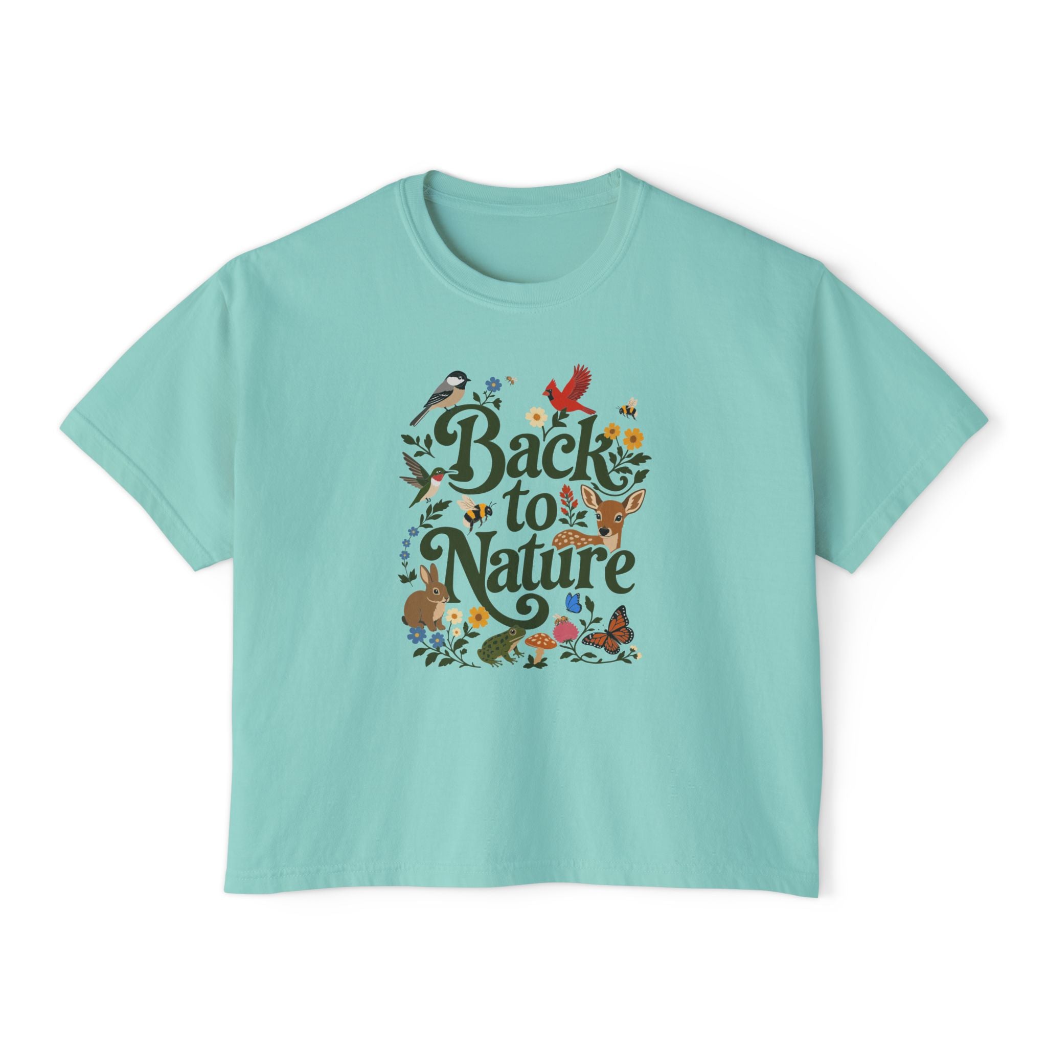 Back to Nature Wild Outdoors Boxy Tee