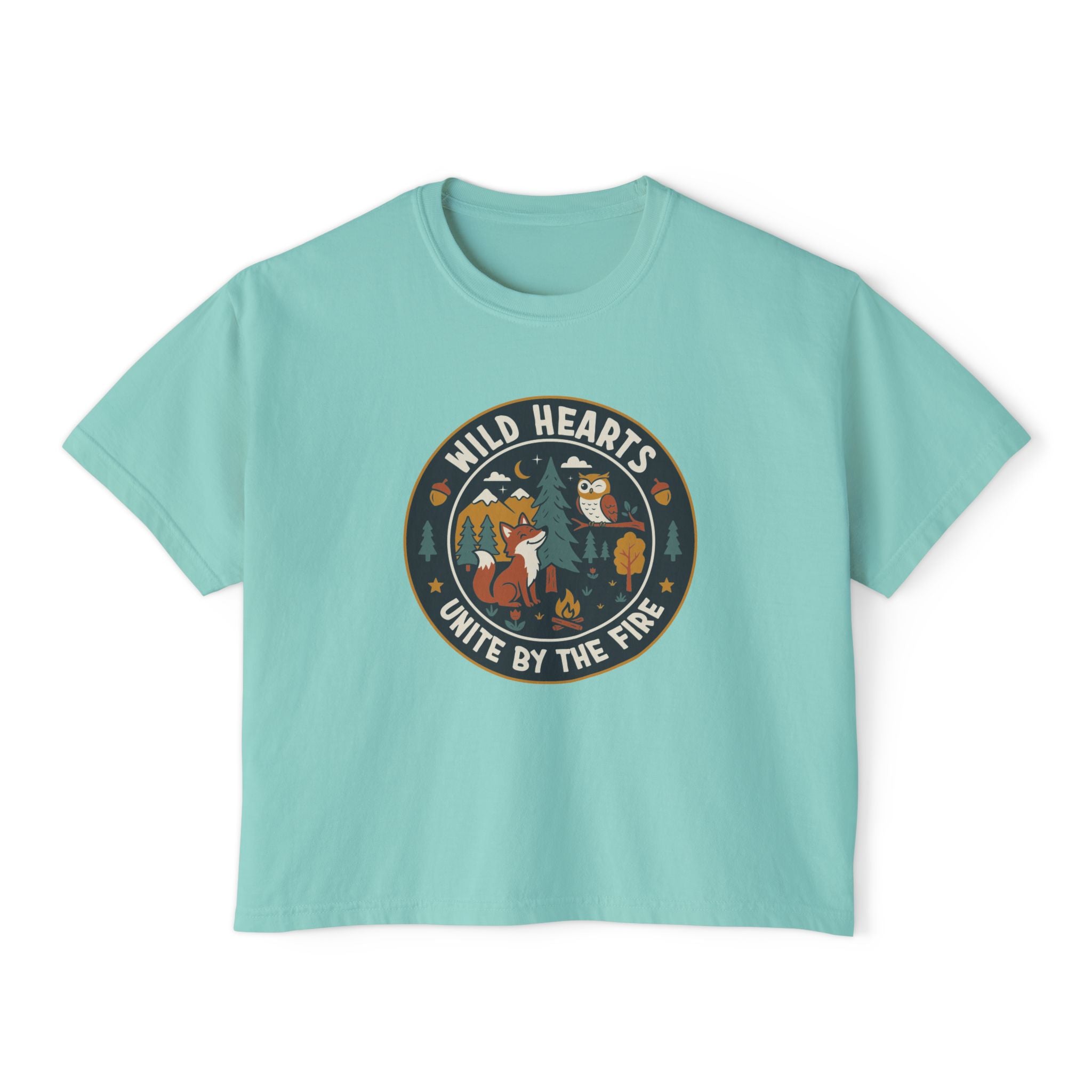 Wild Heart Campfire Boxy Tshirt