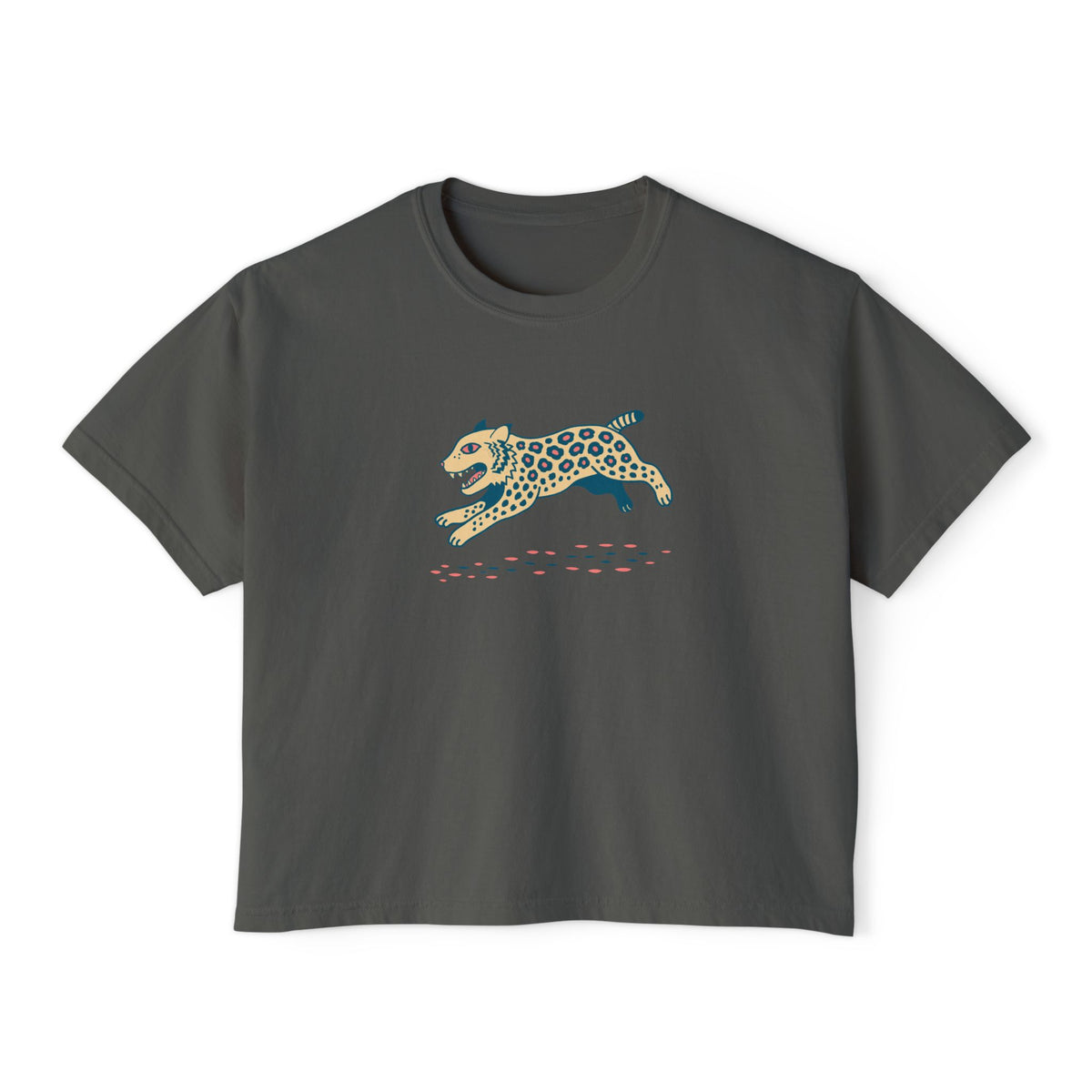 Boho Bobcat Boxy Tee