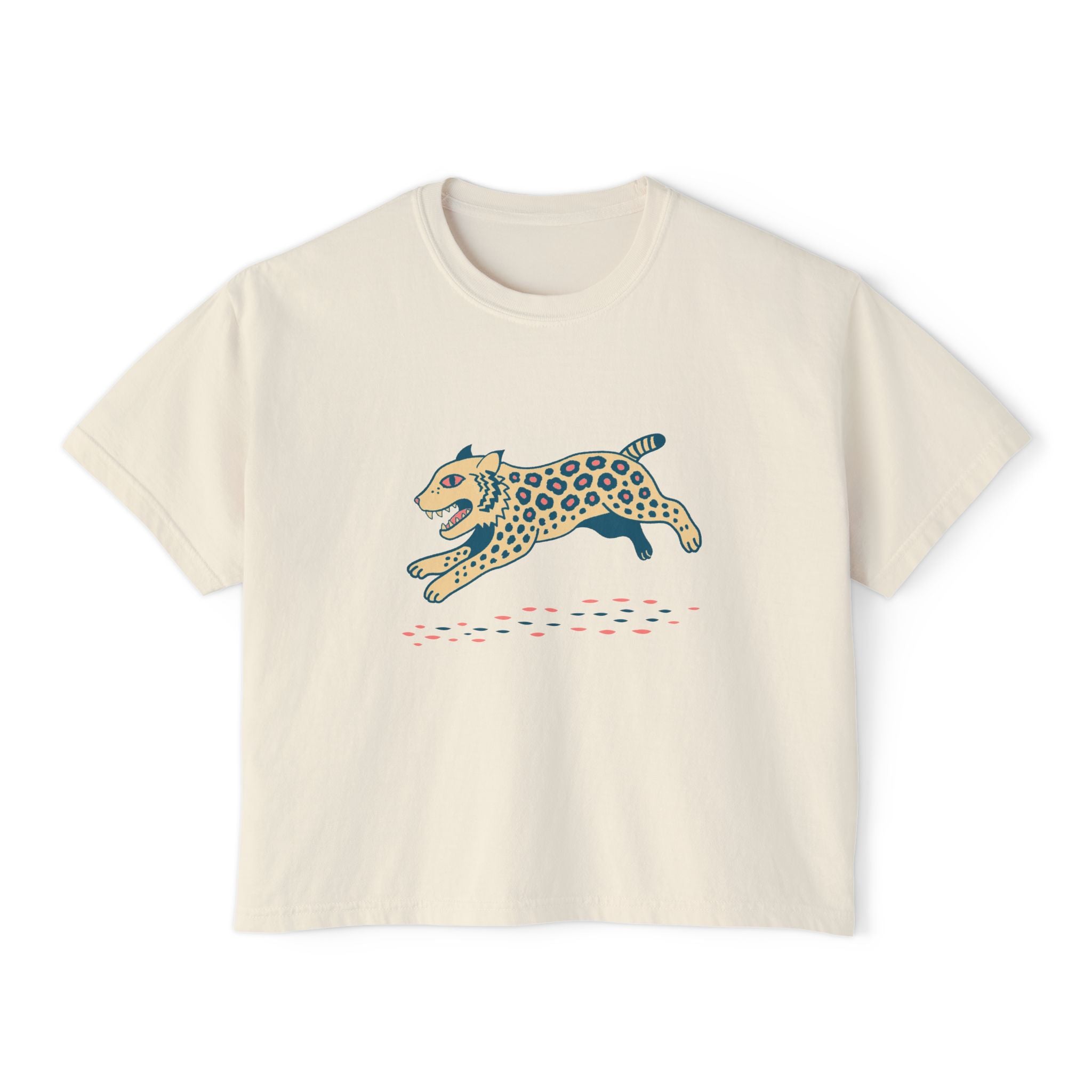 Boho Bobcat Boxy T-Shirt