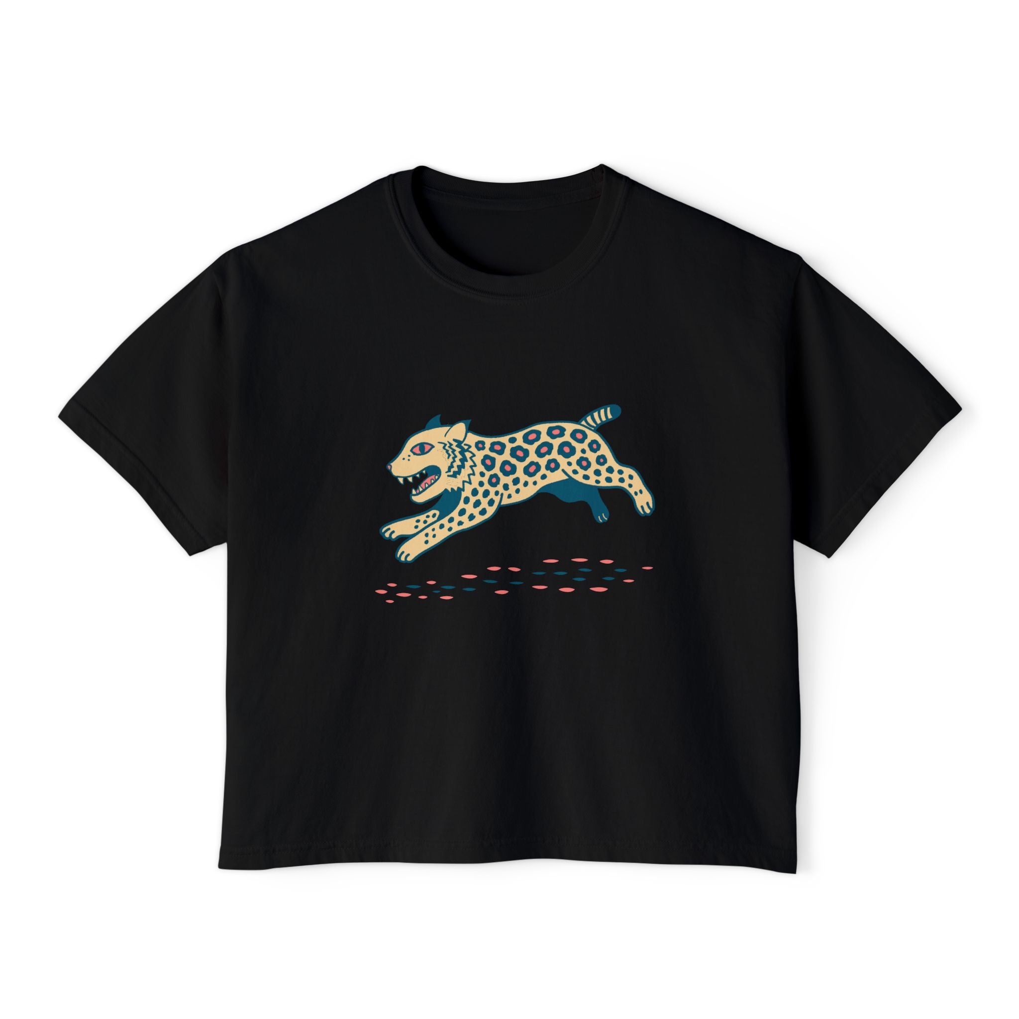 Boho Bobcat Boxy T-Shirt