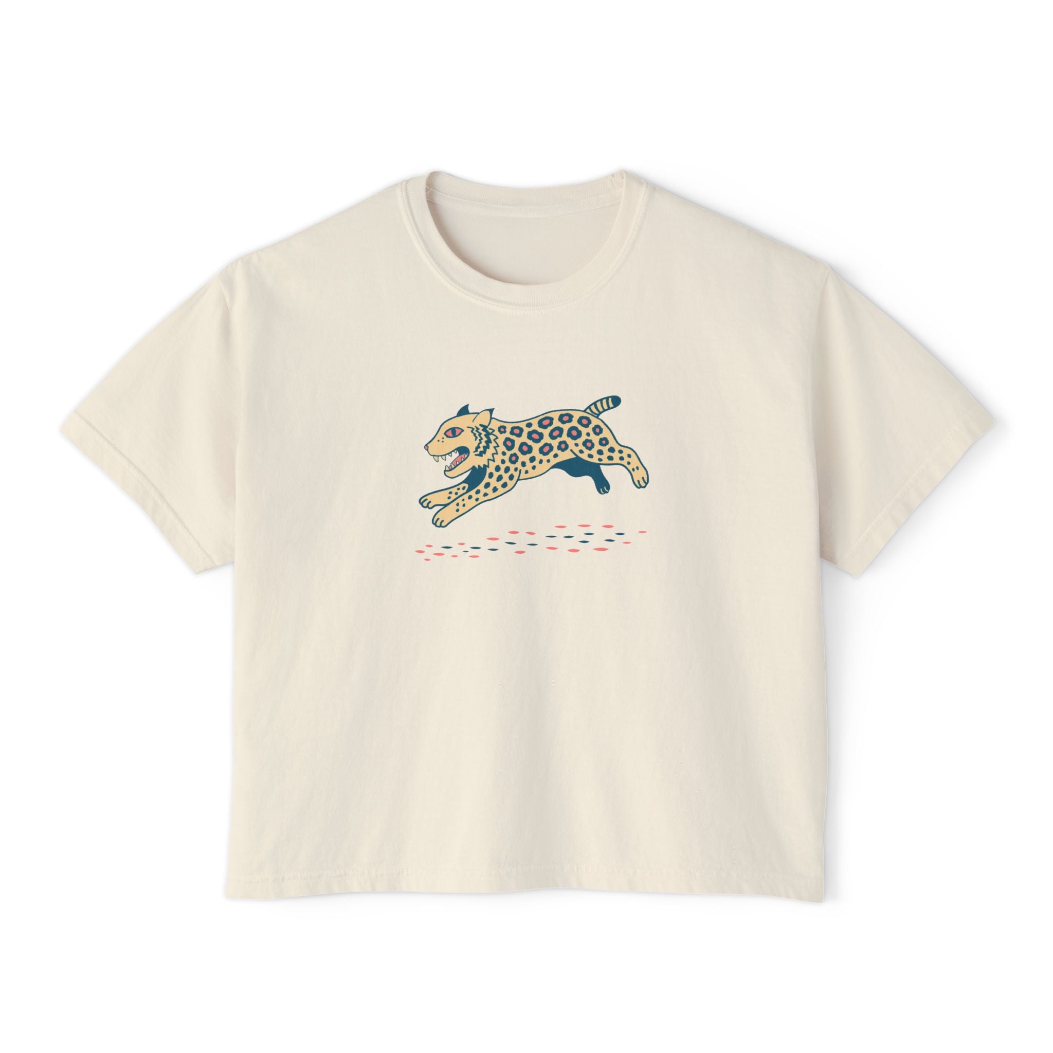 Boho Bobcat Boxy T-Shirt