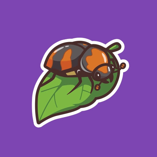 American Burying Beetle Sticker